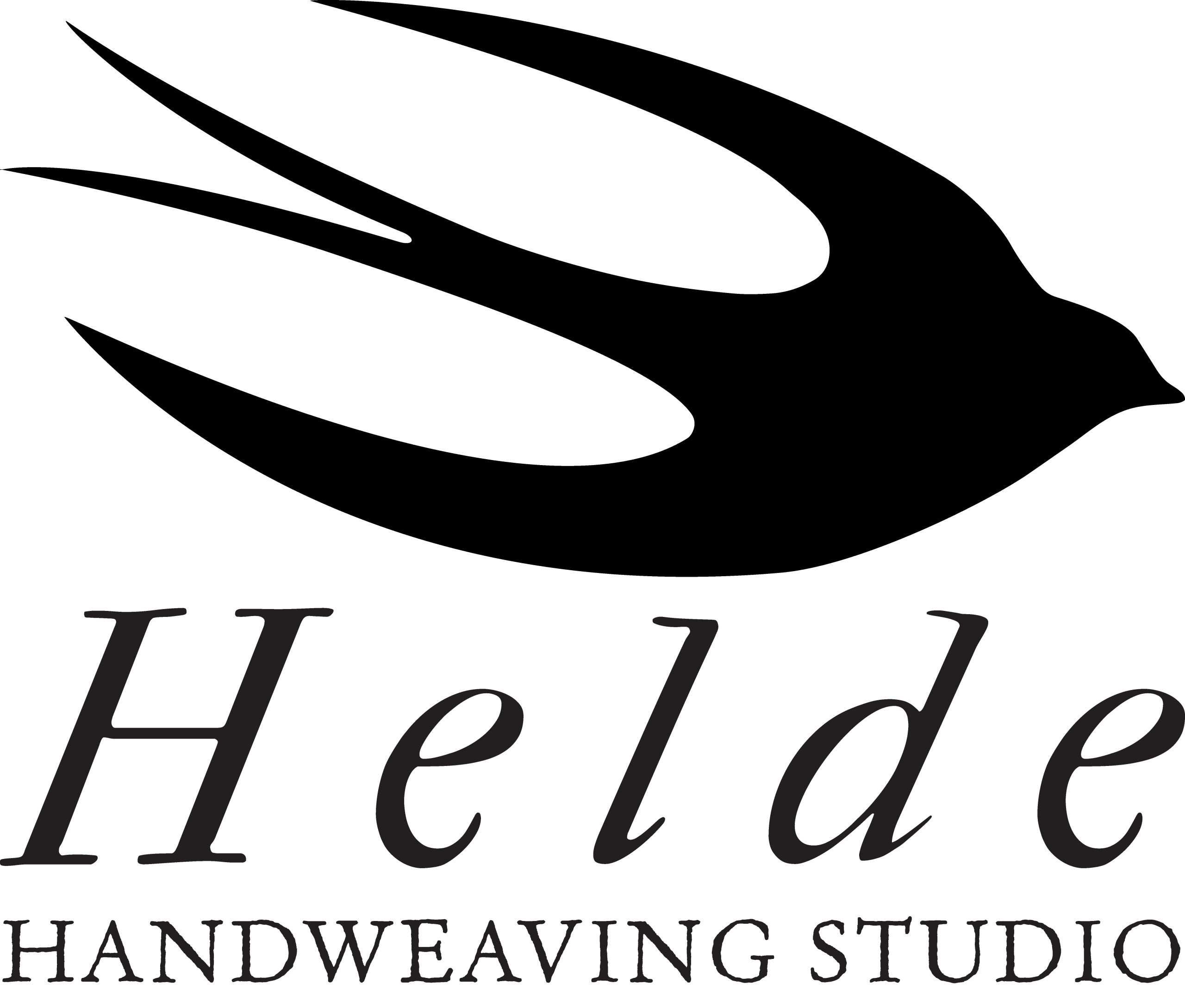 Helde Handweaving Studio Logo Handwoven in Winchester, Hampshire UK